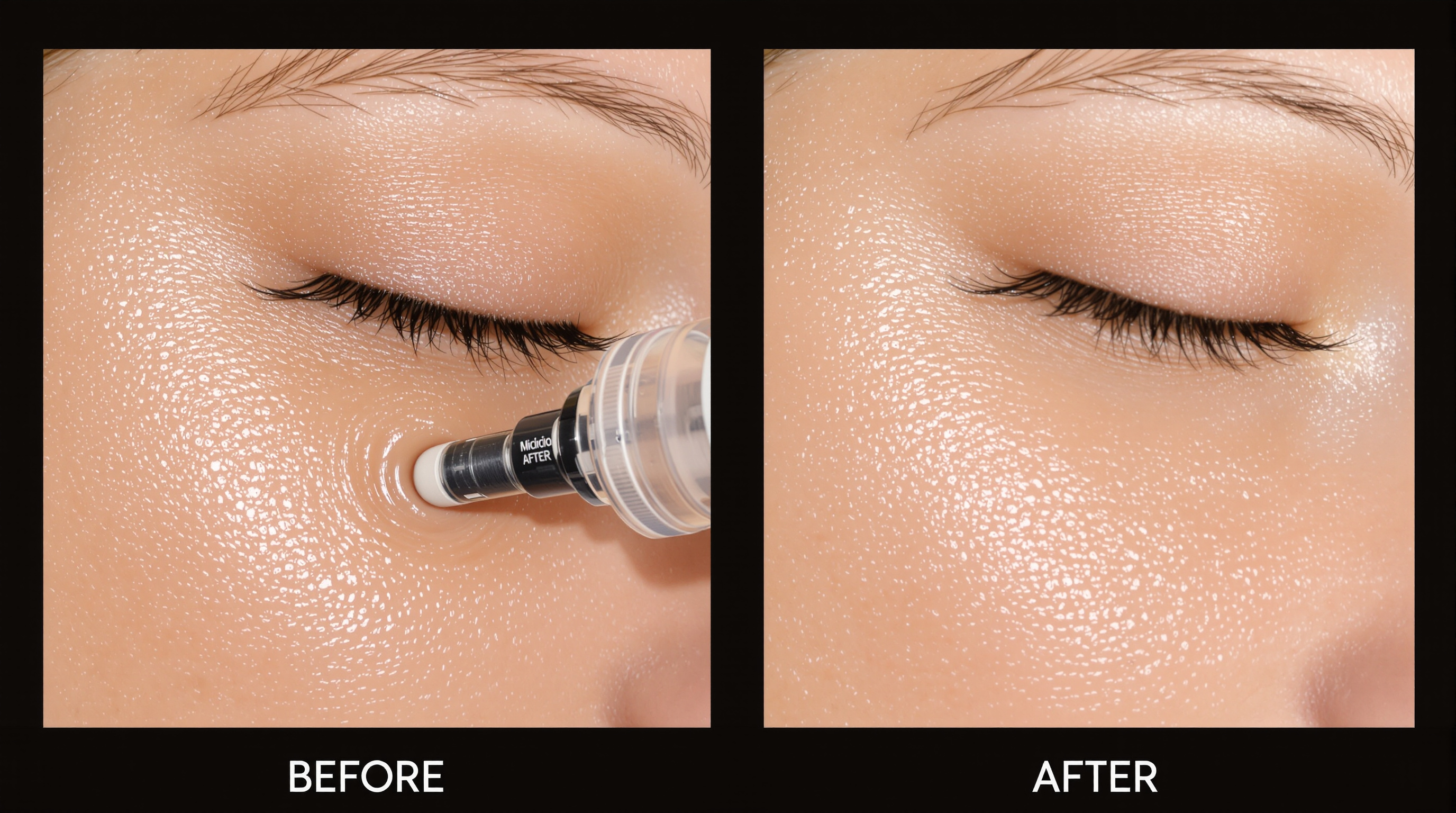 Séance de détatouage laser en cours