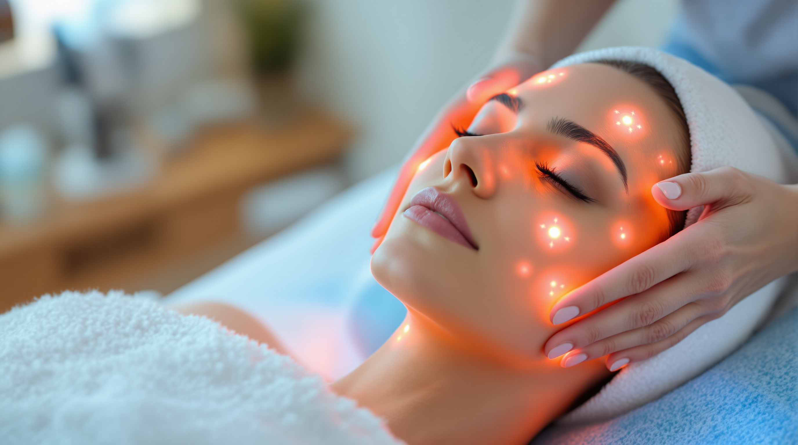 Préparation séance esthétique DENISSA